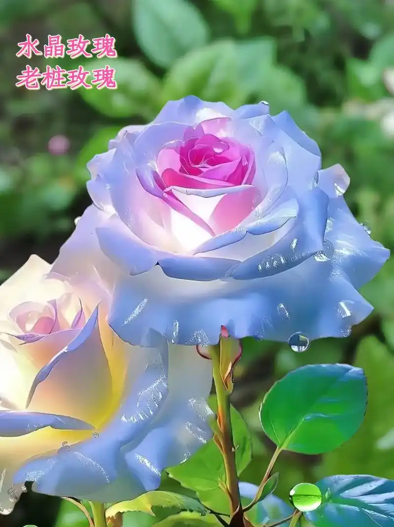 一种向往,一种理想,在你的俗世土地上开出一朵浪漫的水晶玫瑰花#开始