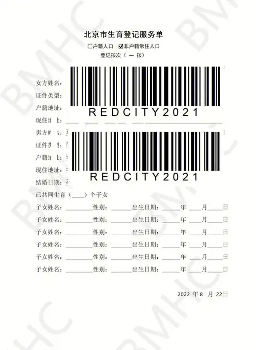 这就是准生证吗