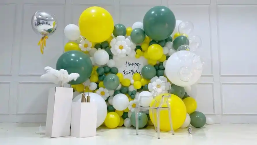 ins风气球背景墙