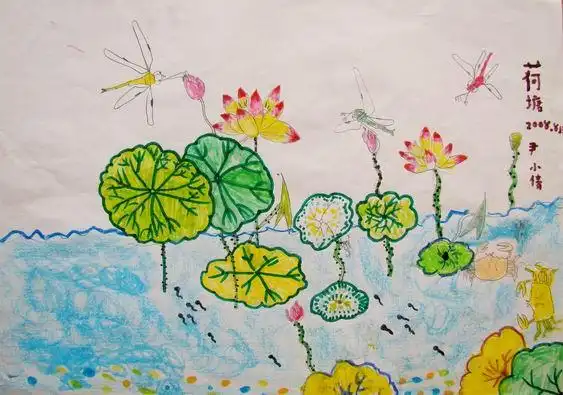 5--8岁学生暑假作品---儿童简笔画             5岁幼儿简笔画作品