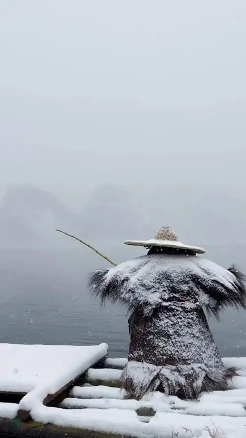 寒江孤影,江湖故人!