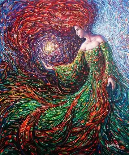 拼贴的艺术创意插画设计作品