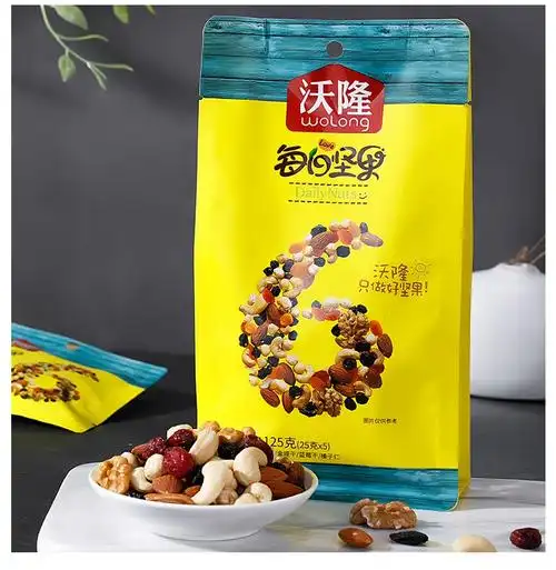 扫黑风暴坚果沃隆每日坚果大袋装混合坚果孕妇儿童零食125g