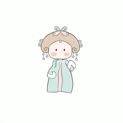 简笔画动画会跳舞的中国娃娃