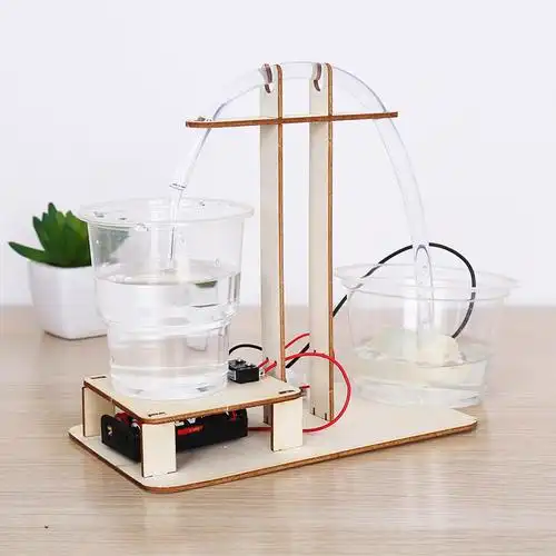 科技制作小发明自动饮水机学生手工作业自制材料科学实验