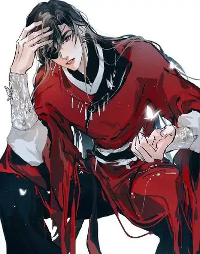 天官赐福,为什么花城跳下罪人坑后,要切换回大号?