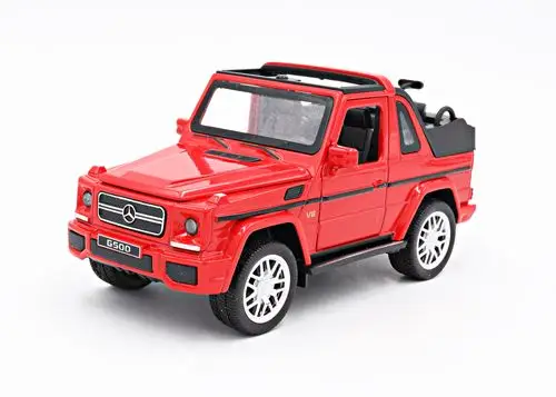 奔驰g65g500大g合金仿真回力小汽车模型儿童男孩玩具车越野车摆件
