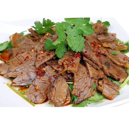 牛肉饭店用餐餐厅大排档特色食材凉拌五香牛腱牛肉类