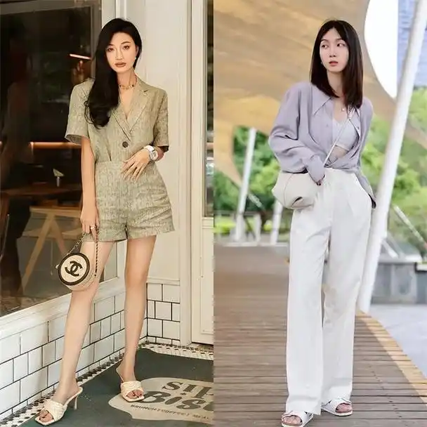 肩宽背厚,脖子短的女生,应该这样来穿衣,既洋气显瘦,又显颈长