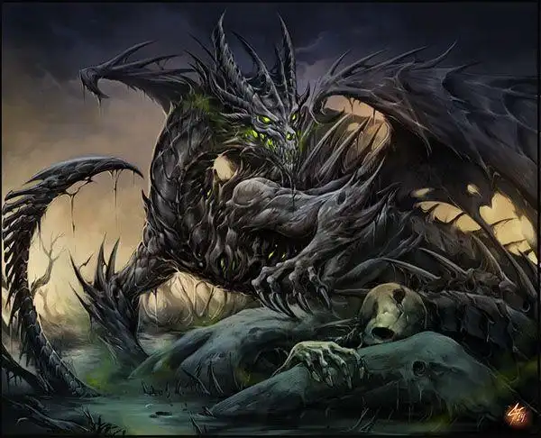 necrotic dragon : this is a work for a new p