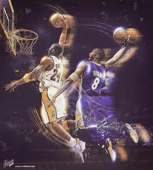 科比叼球衣卡通头像_头像图片_扣扣乐园