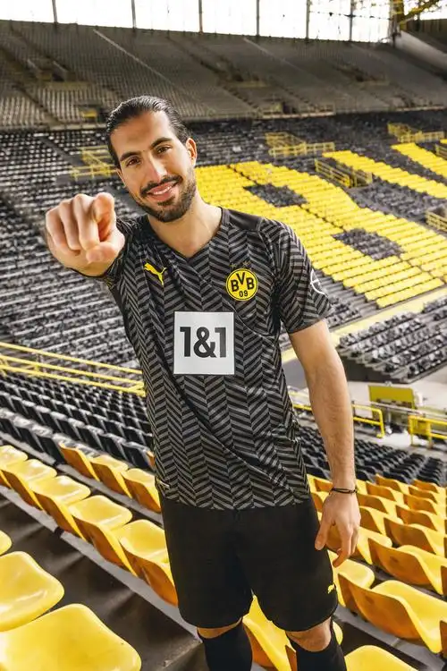 多特蒙德202122赛季客场球衣