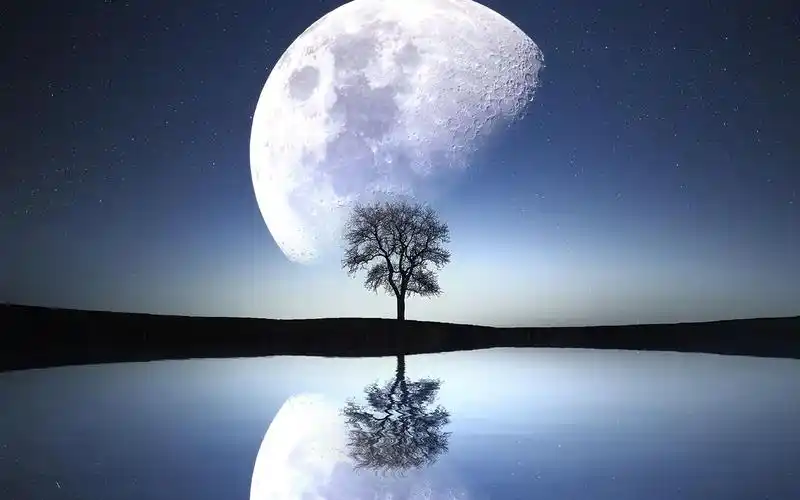 超美星空夜景图片电脑壁纸