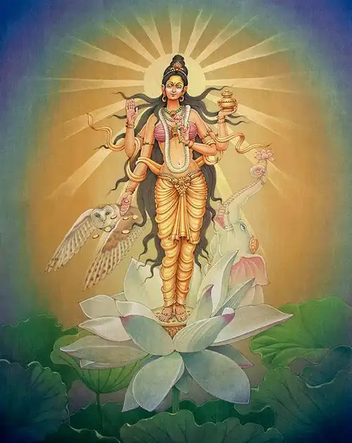 乔哈里绘的幸运女神