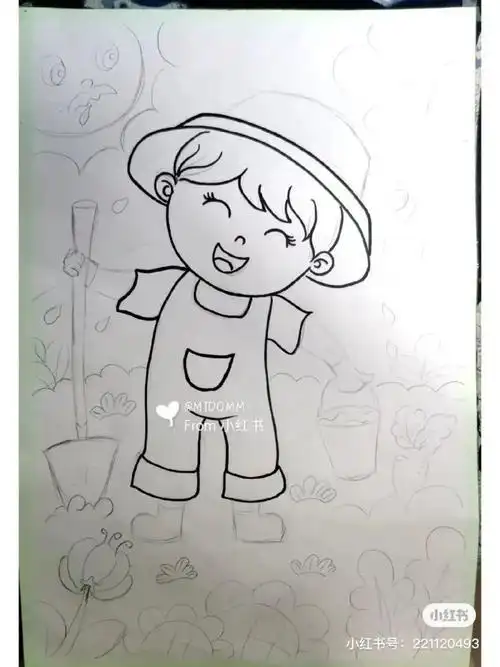 关于劳动的简笔画关于劳动的简笔画图片大全集