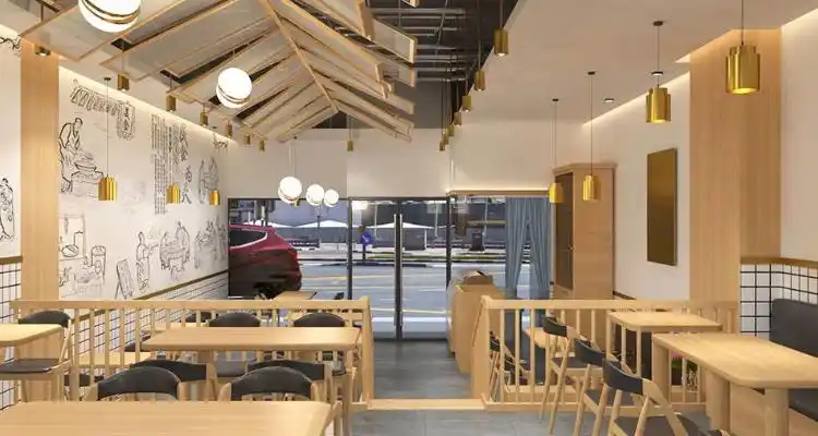 面馆的装修风格设计