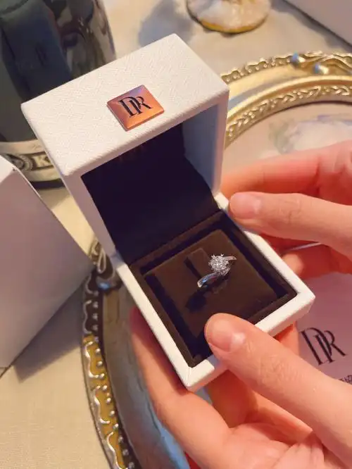 一枚dr钻戒是双向奔赴的心安呀