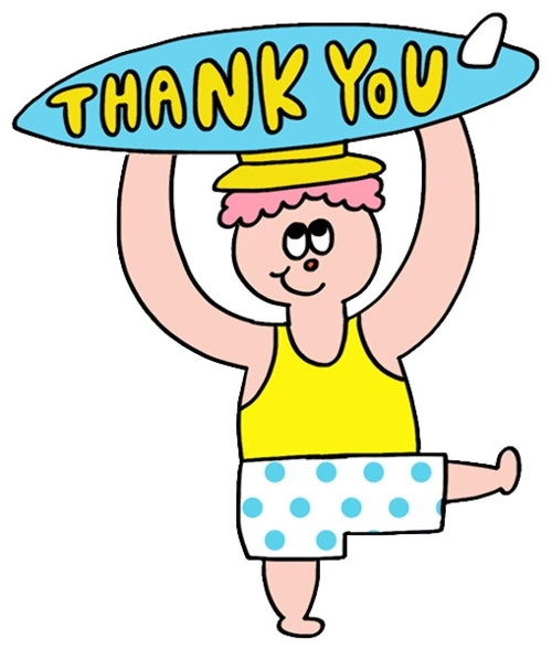 谢谢你卡通人物简笔画