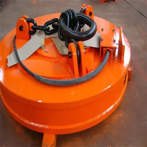 废铁废钢起重机电磁吸盘强力电磁吸盘强磁电磁吸盘叉车吸盘