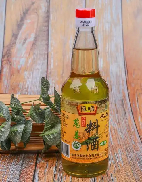 恒顺葱姜料酒480ml家庭炒菜去腥解膻腌制肉类料酒