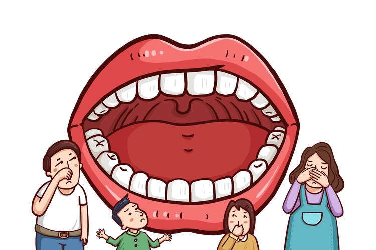 口臭尴尬在于难自知,学会这5招,轻松去口臭_口腔_舌苔_口气