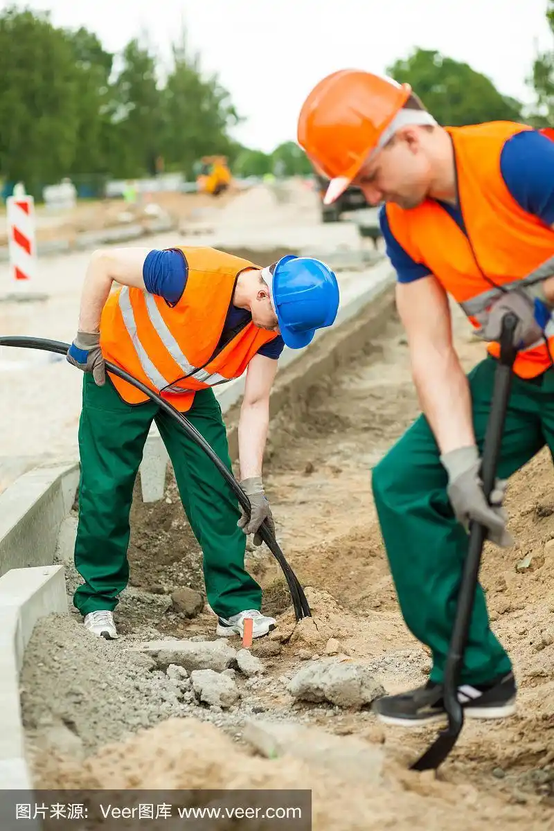 户外劳动的体力劳动者