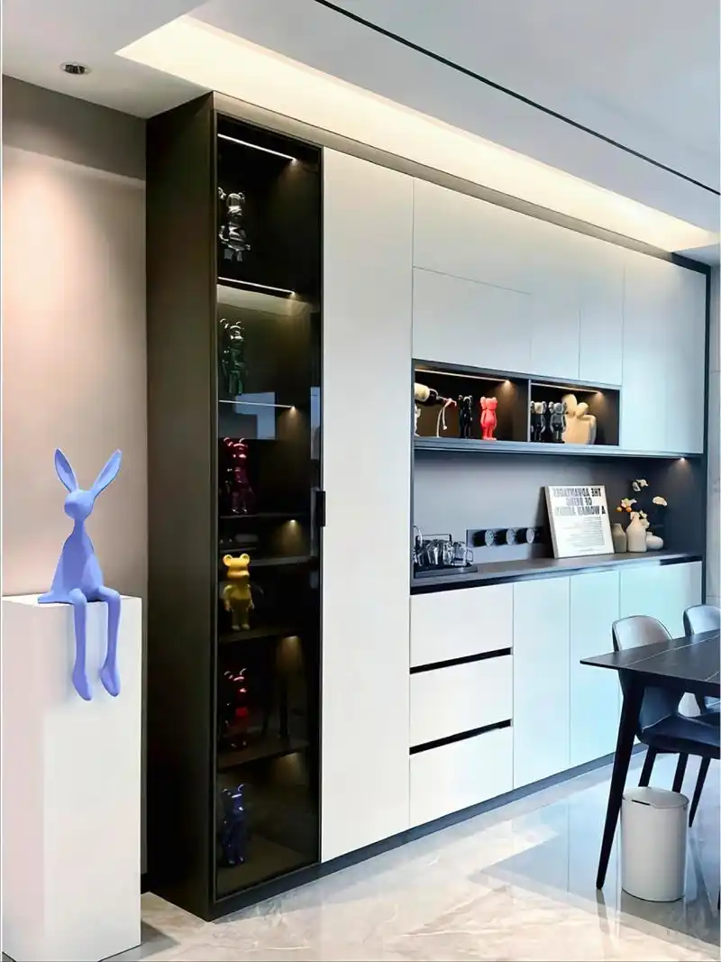 6款好看的餐边柜设计效果图 2023最新款餐边柜设计效果图,简约设计