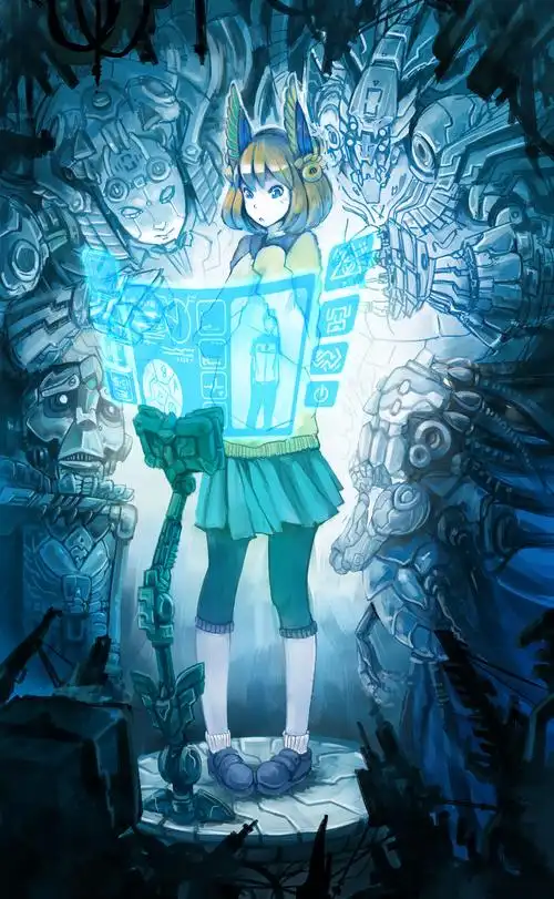 《new boyfriend》日式厚涂风格插画绘画流程