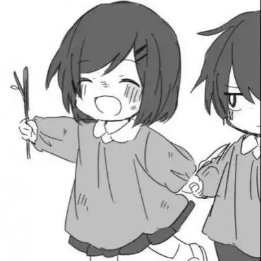 甜蜜感十足的黑白情侣动漫头像一男一女高冷霸气头像图片大全