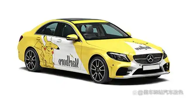 来了,来了:大孩子,小孩子最喜欢的动漫系列汽车彩绘涂装他来了!