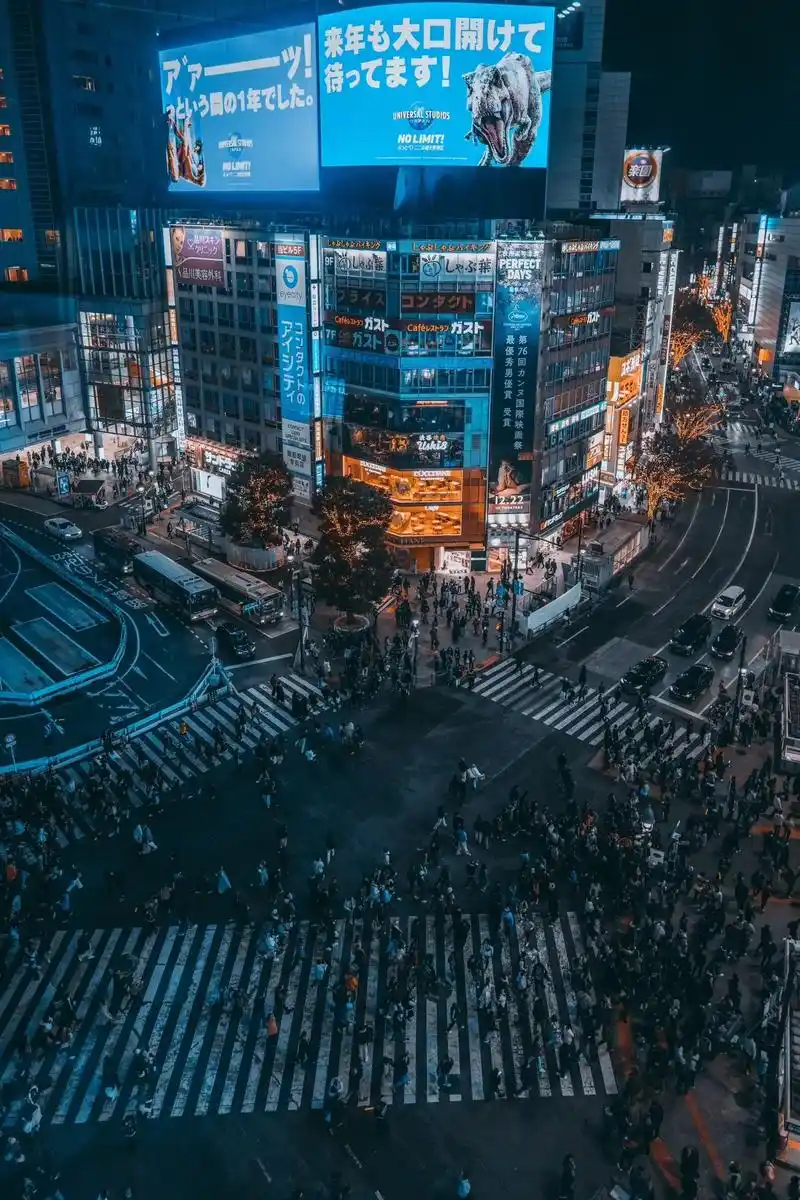 人潮汹涌 步履匆匆.站在全世界最繁忙的十字路口 看着人来人往 - 抖音