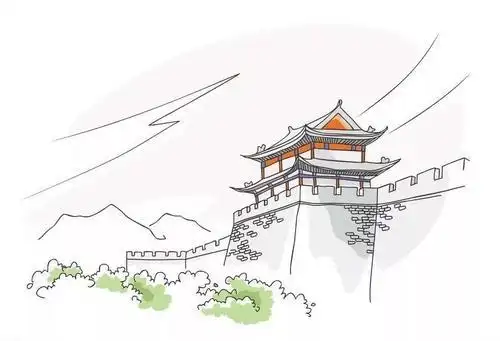 简笔画 手绘 素描 线稿 10801600 竖版 竖屏