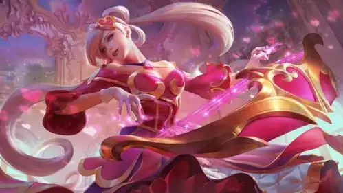 英雄联盟琴瑟仙女娑娜琴女甜心宝贝皮肤1