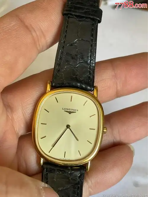 近新品瑞士产浪琴超薄男石英表