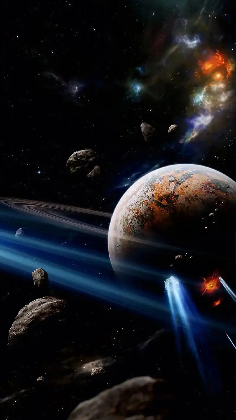 星空壁纸 #银河系 #高清全屏手机壁纸  - 抖音