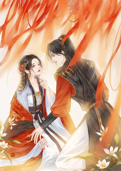 《绸》_槿木-_-__插画师作品_涂鸦王国gracg.com