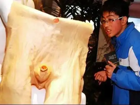 恐怖的"人皮"艺术