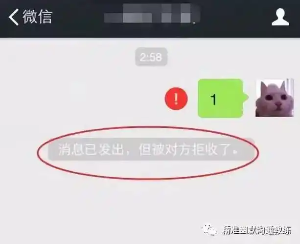 一,发微信,被拉黑