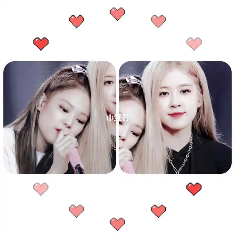 你们要的肉泥cp闺蜜头像来了#jennie#朴彩英_肉泥_blackpink_素材