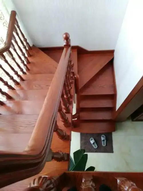 柯氏楼梯实木系列之u型梯