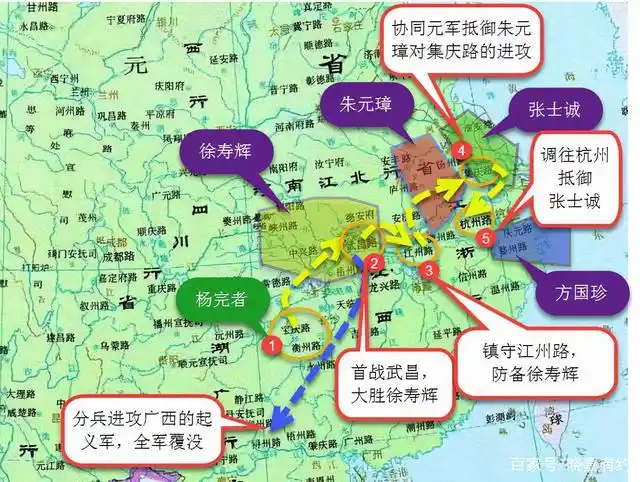 张士诚这辈子最后悔的一件事就是和朱元璋当邻居太欺负人了