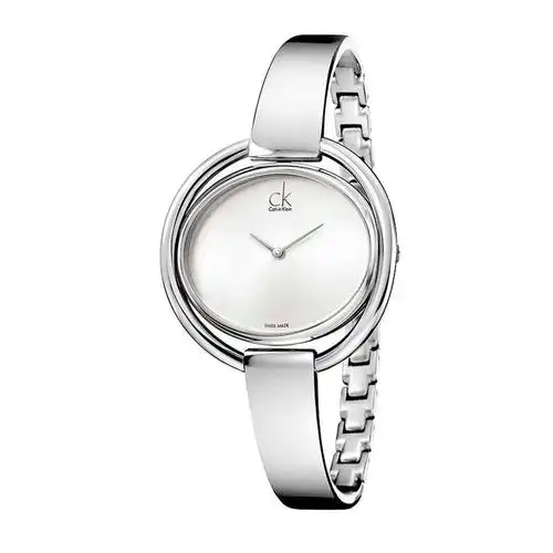 ck手表impetuous系列银石英女士手表k4f2n116视频