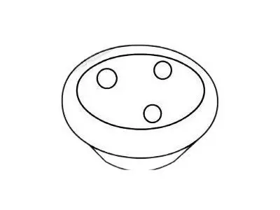 蛋挞简笔画简单画法步骤教程及图片大全