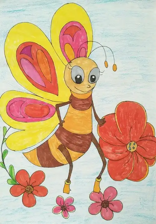 新区第二幼儿园教师绘画技能提升――五月份绘画作品展