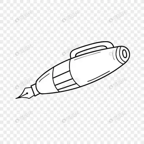 画钢笔的简笔画又美丽 简笔画图片大全-蒲城教育文学网