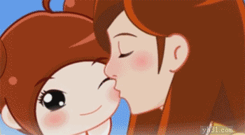 美女飞吻qq表情_飞吻qq表情