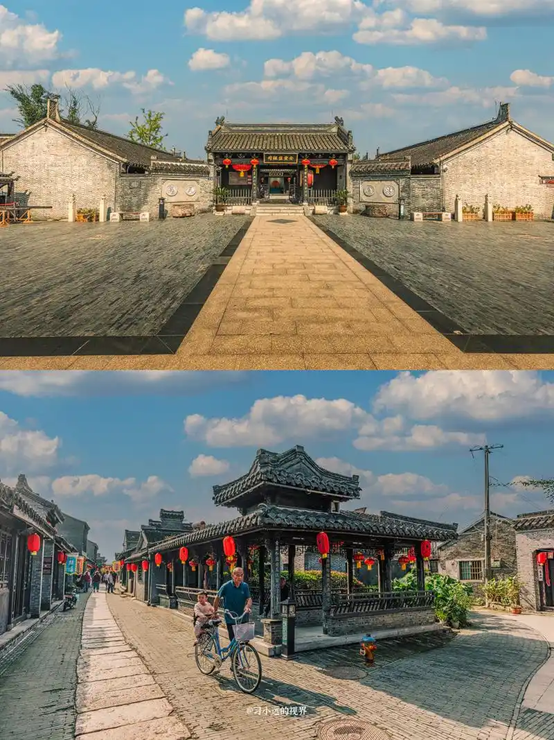 安丰古镇里比较值得逛的就是老街,是安丰七里长街保存最完整的一段,有