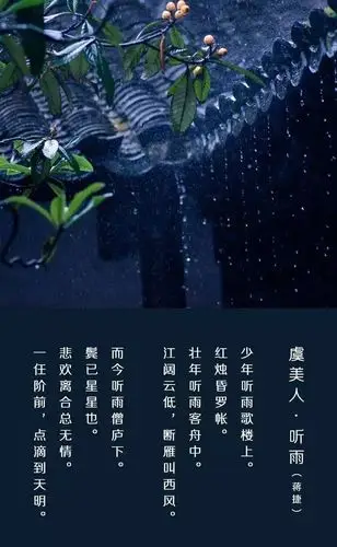 故乡· 古城 · 夜雨