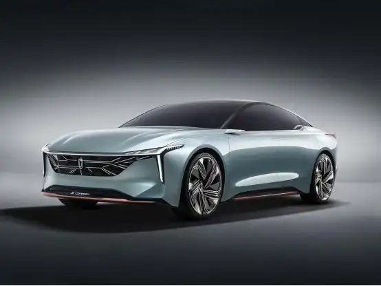 长春车展亮相的奔腾b concept概念车