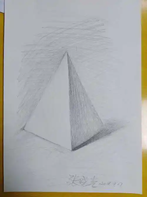 五十五年后再学素描